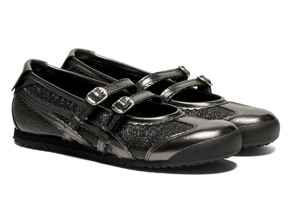 1182A677-001 Onitsuka Tiger MEXICO 66 TGRS BLACK GUNMETAL (Women's)