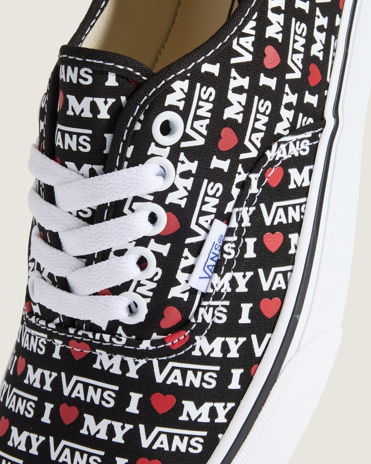 VN000EGACJI Vans Authentic I Love My Vans Mono Black (Men's)