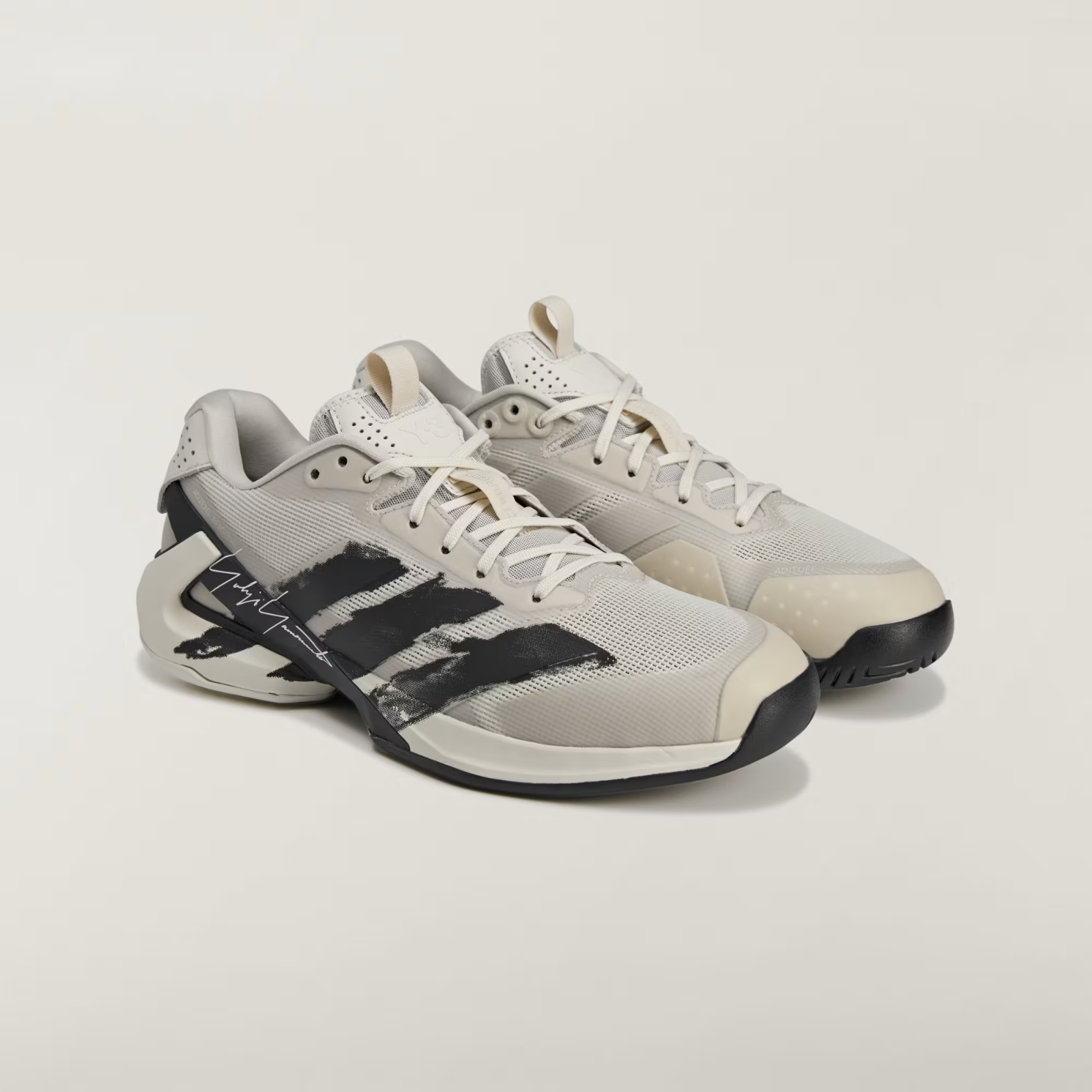 JP7719 adidas Y-3 Adizero Ubersonic 5 Tennis Orbit Grey (Men's)