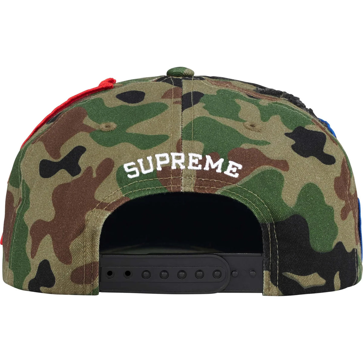 Supreme Patches 6-Panel Olive Camo