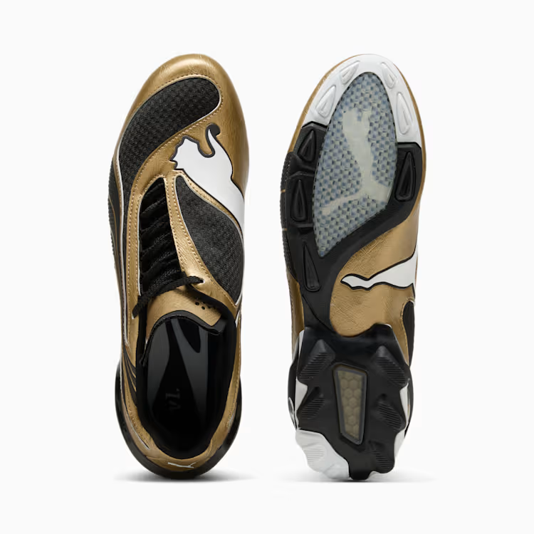 402953-04 Puma V-S1 Metallic PUMA Gold PUMA Black (Men's)