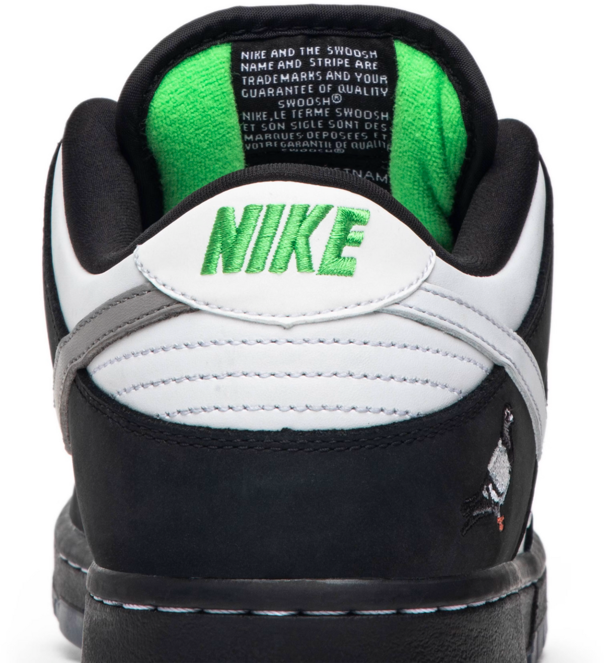 BV1310-013 STAPLE Ã Nike SB Dunk Low "Pigeon Black/White" (Men's)