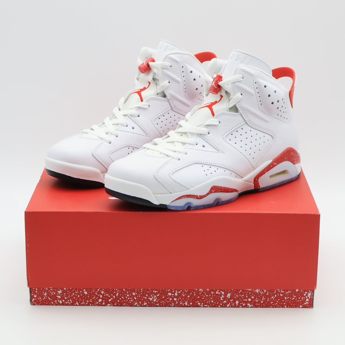 CT8529-162 Nike Jordan 6 White University Red Oreo Black (Men's)