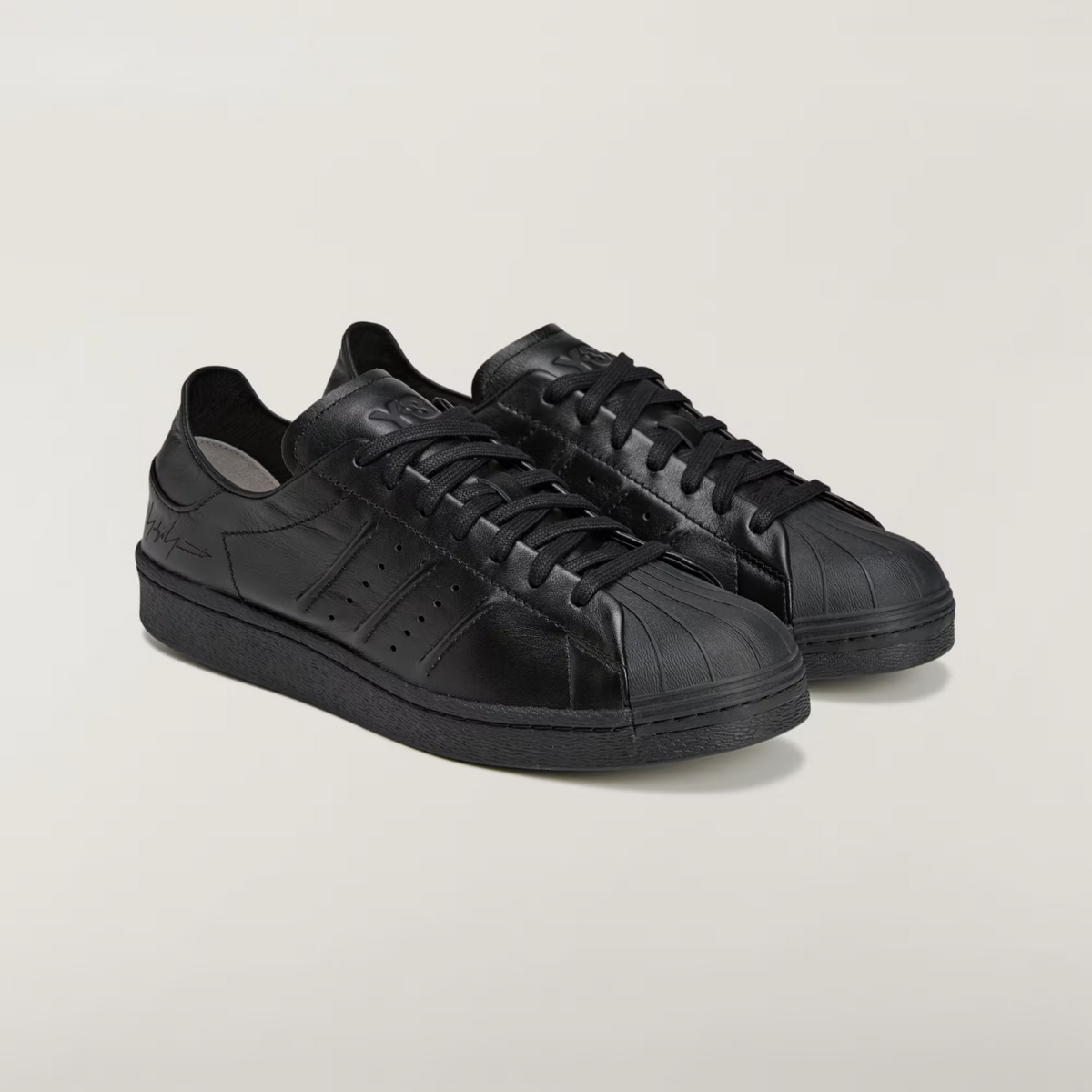 JR4217 adidas Y-3 Superstar Triple Black (Men's)