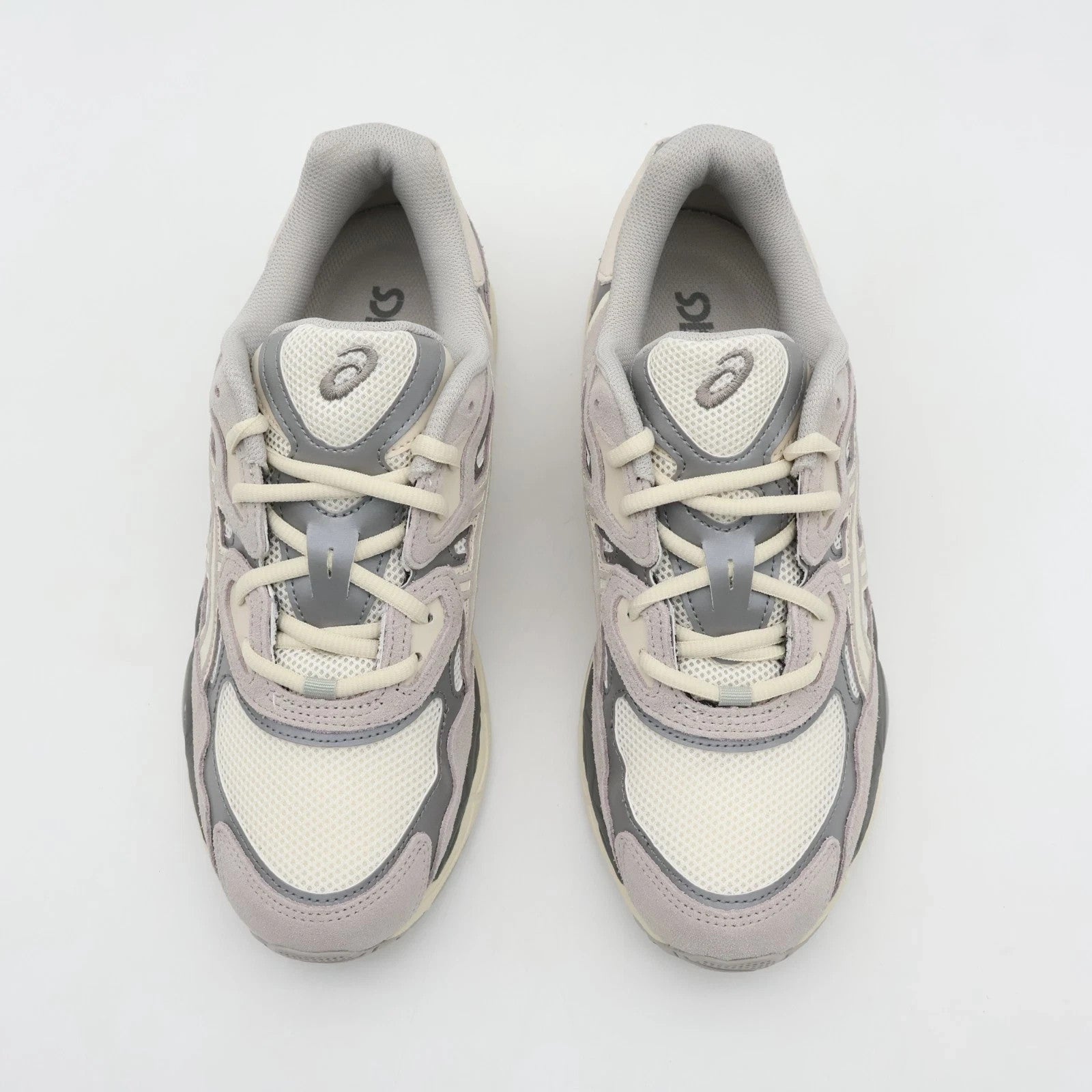 1201A789-103 Asics GEL-NYC Oyster Grey Cream Charcoal Gray Ivory Beige (Men's)
