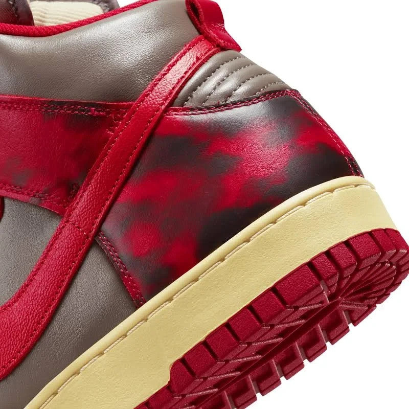 DD9404-600 Nike Dunk High "Red Acid Wash" (Men's)