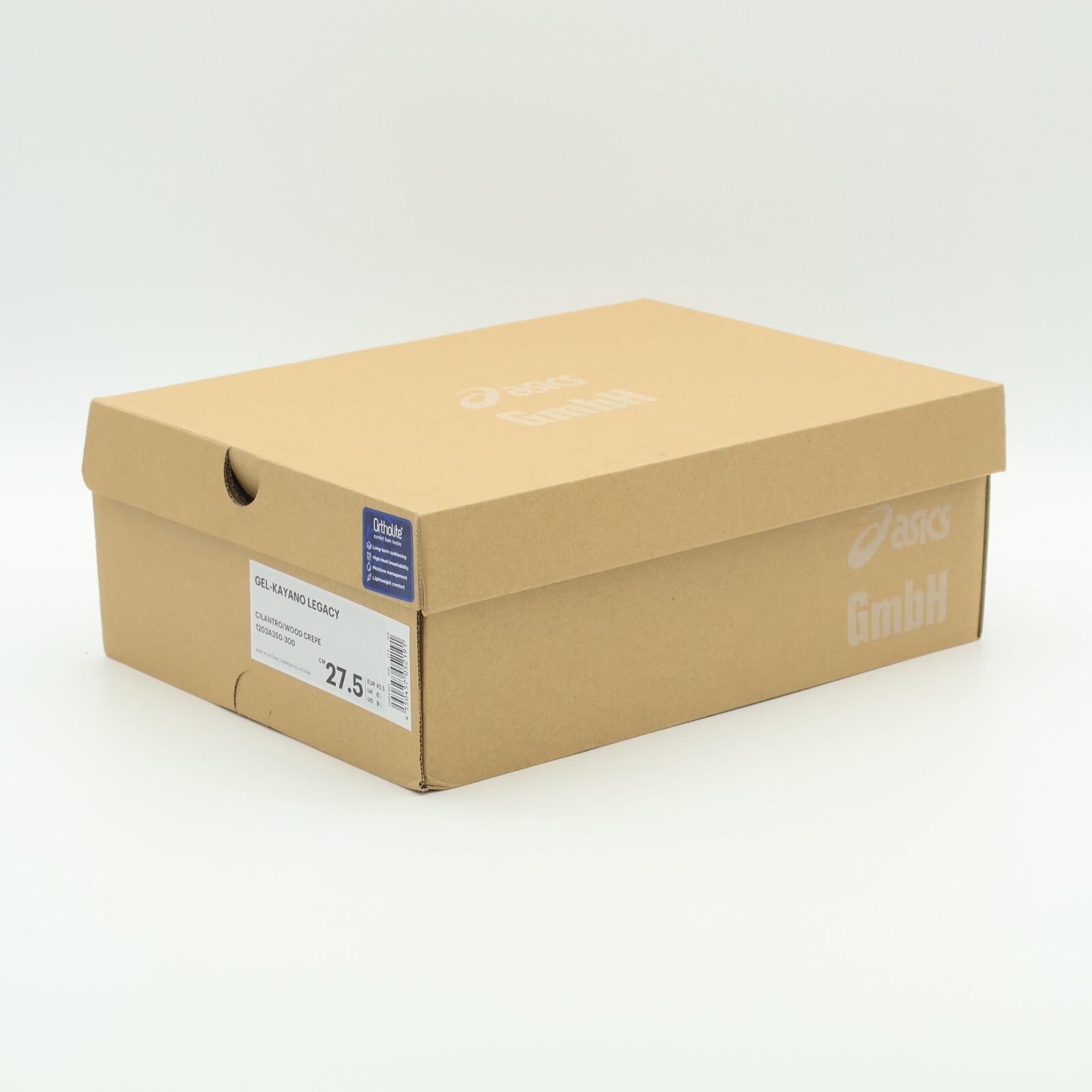 1203A350-300 GmbH Asics Gel-Kayano Legacy Cilantro Wood Crepe Gold Black (Men's)