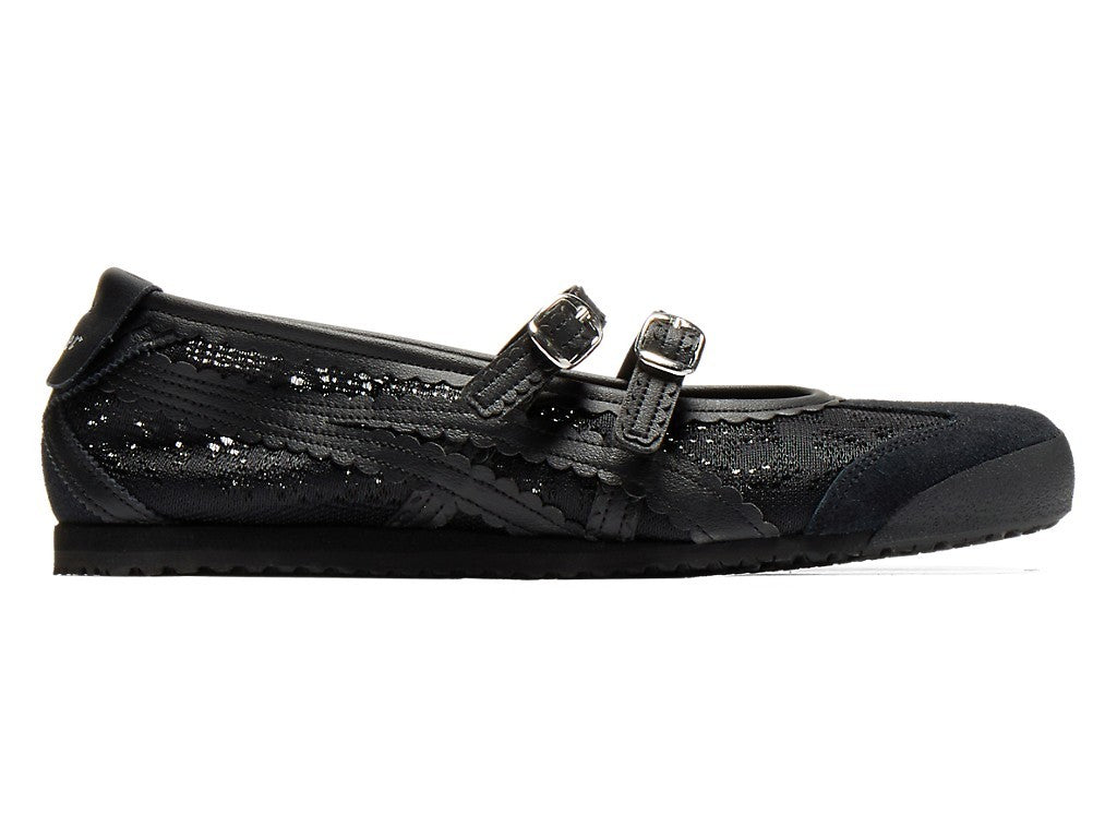 1182A705-001 Onitsuka Tiger MEXICO 66 TGRS BLACK BLACK (Women's)