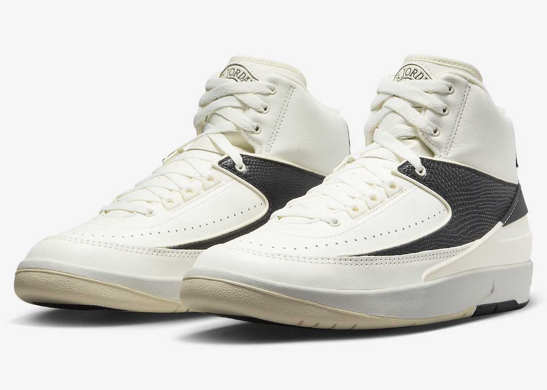 DX4400-100 Nike Air Jordan 2 Retro Sail and Black (Women's)