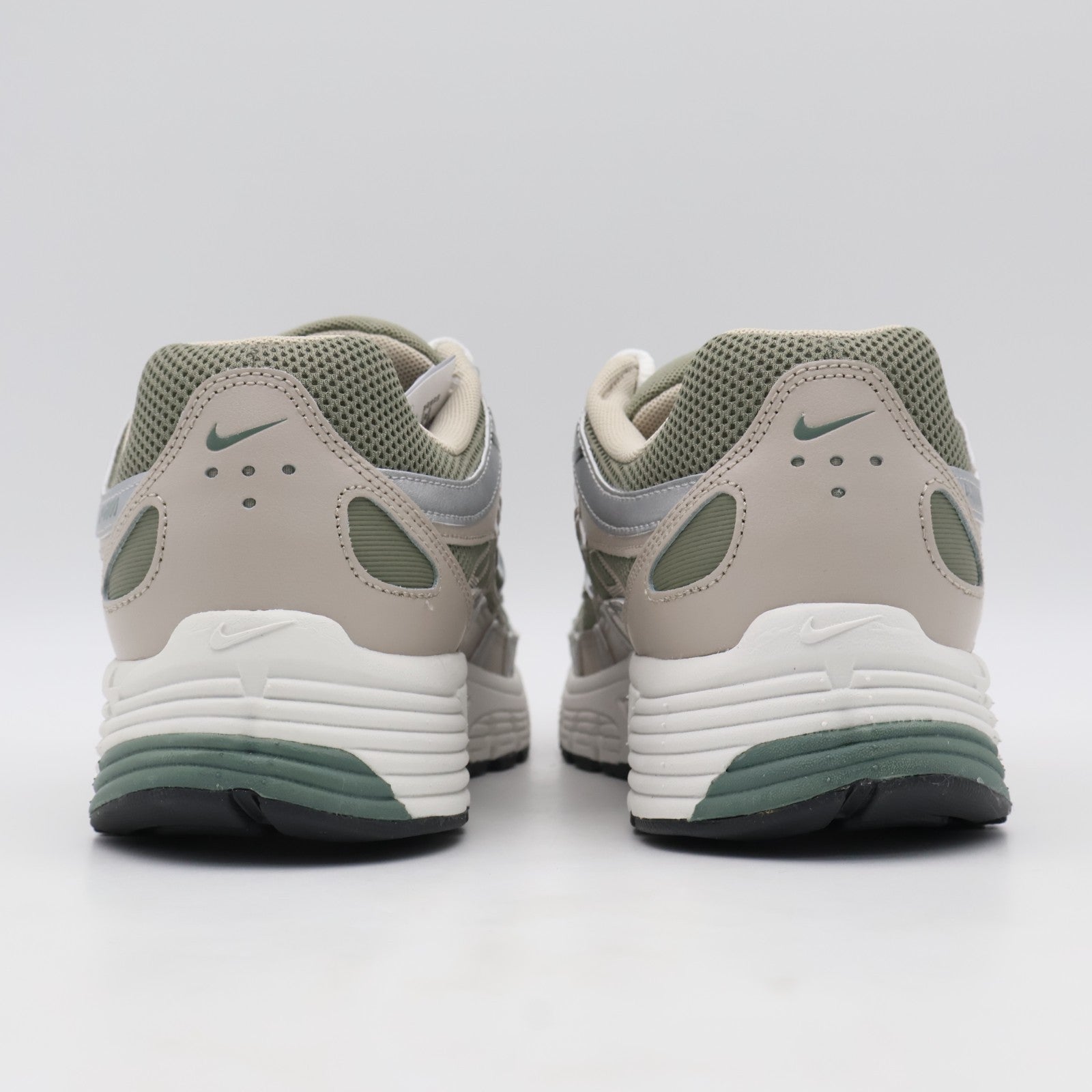 CD6404-203 Nike P-6000 Cream 2 Anthracite Metallic Silver Clay Green (Men's)
