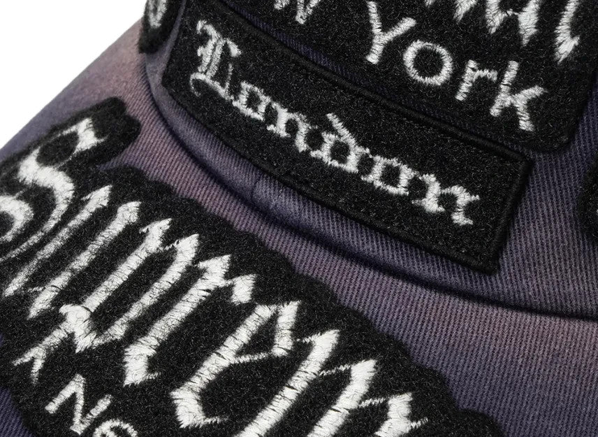 Supreme City Patches 6-Panel "Navy"