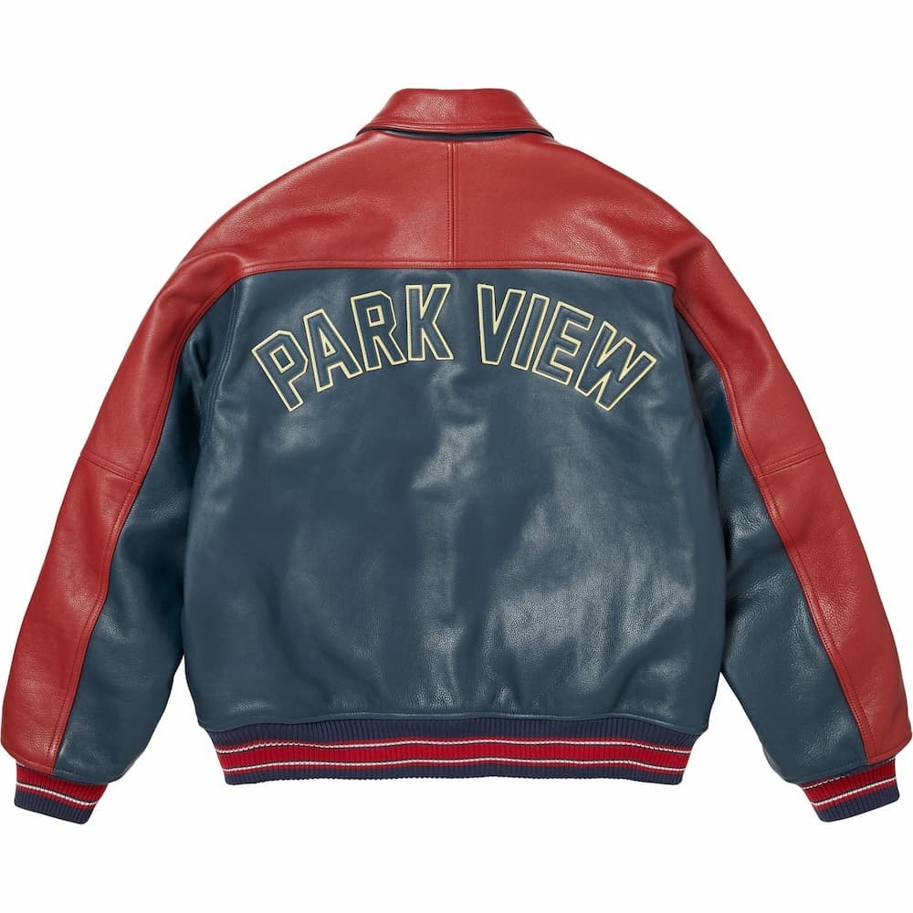 Supreme A.PRESSE Leather Jacket Multicolor