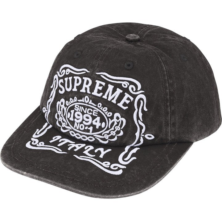 Supreme Italy 6-Panel Black