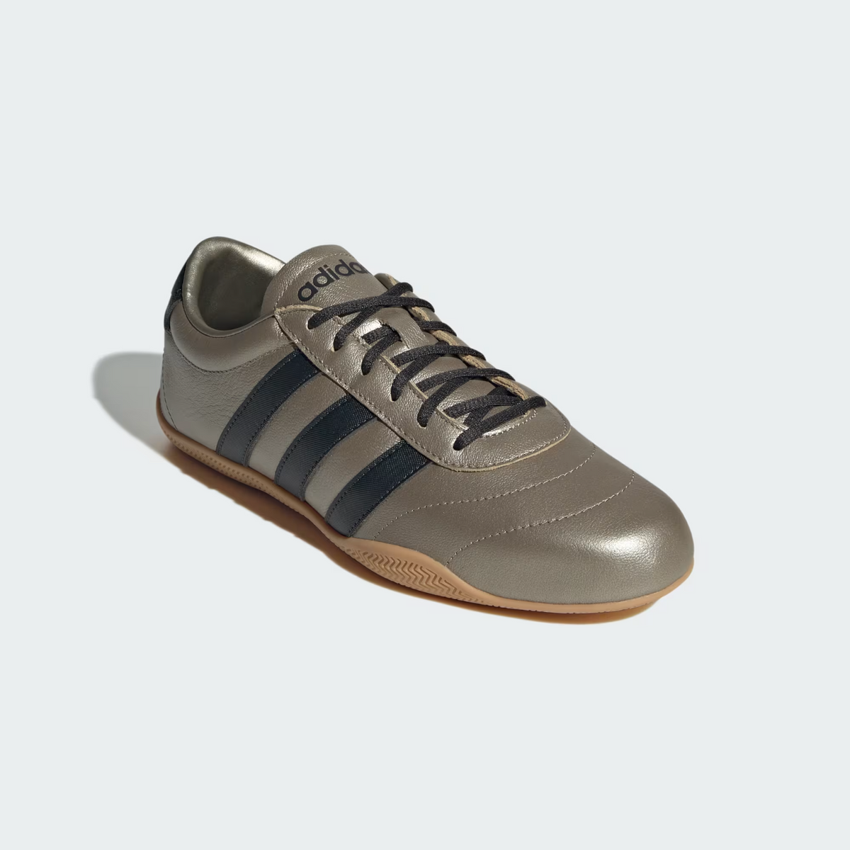 JQ9681 adidas Grand Court Lo Cyber Metallic Carbon Gum (Women's)
