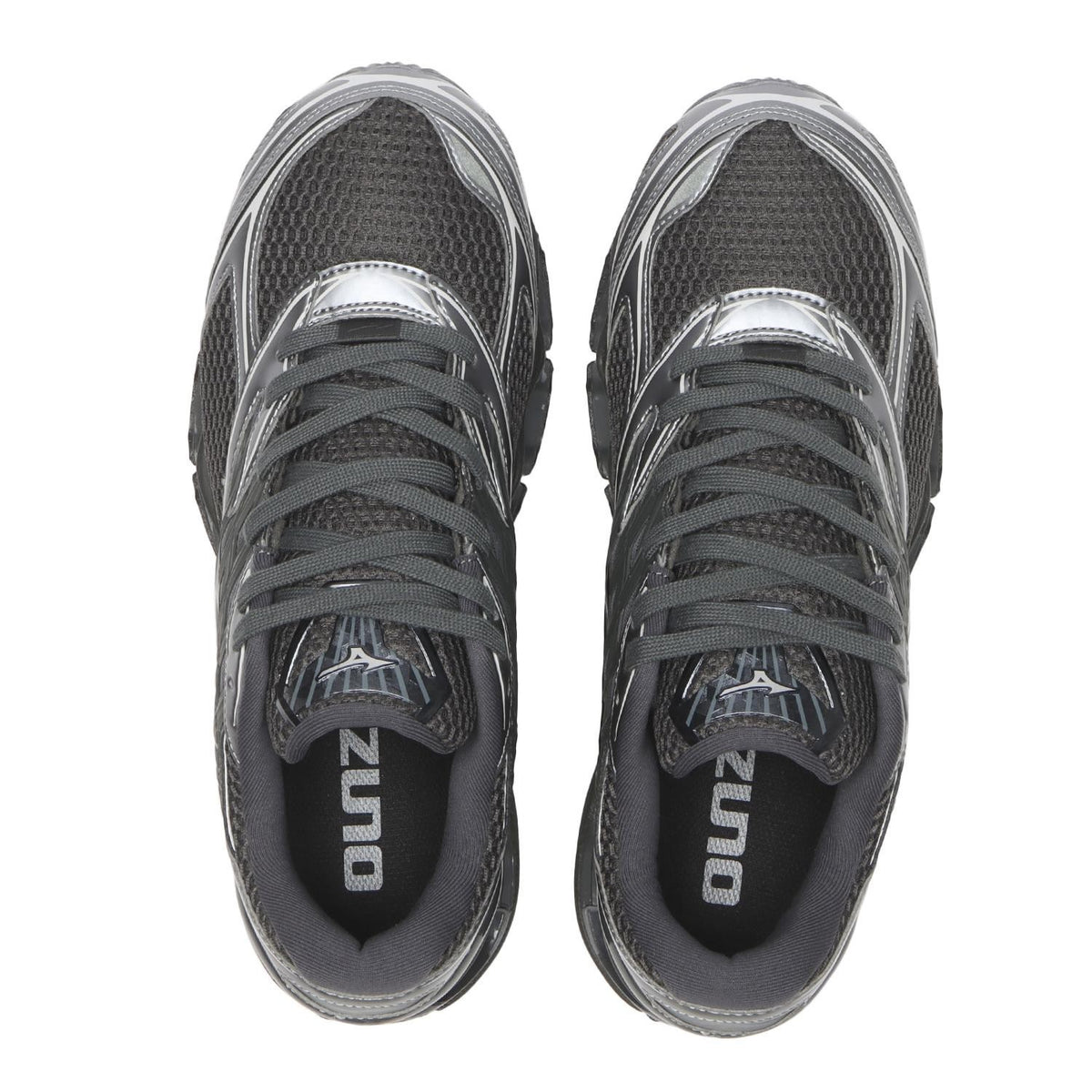 D1GA251103 Mizuno Wave Prophecy LS Black Metallic Grey (Men's)
