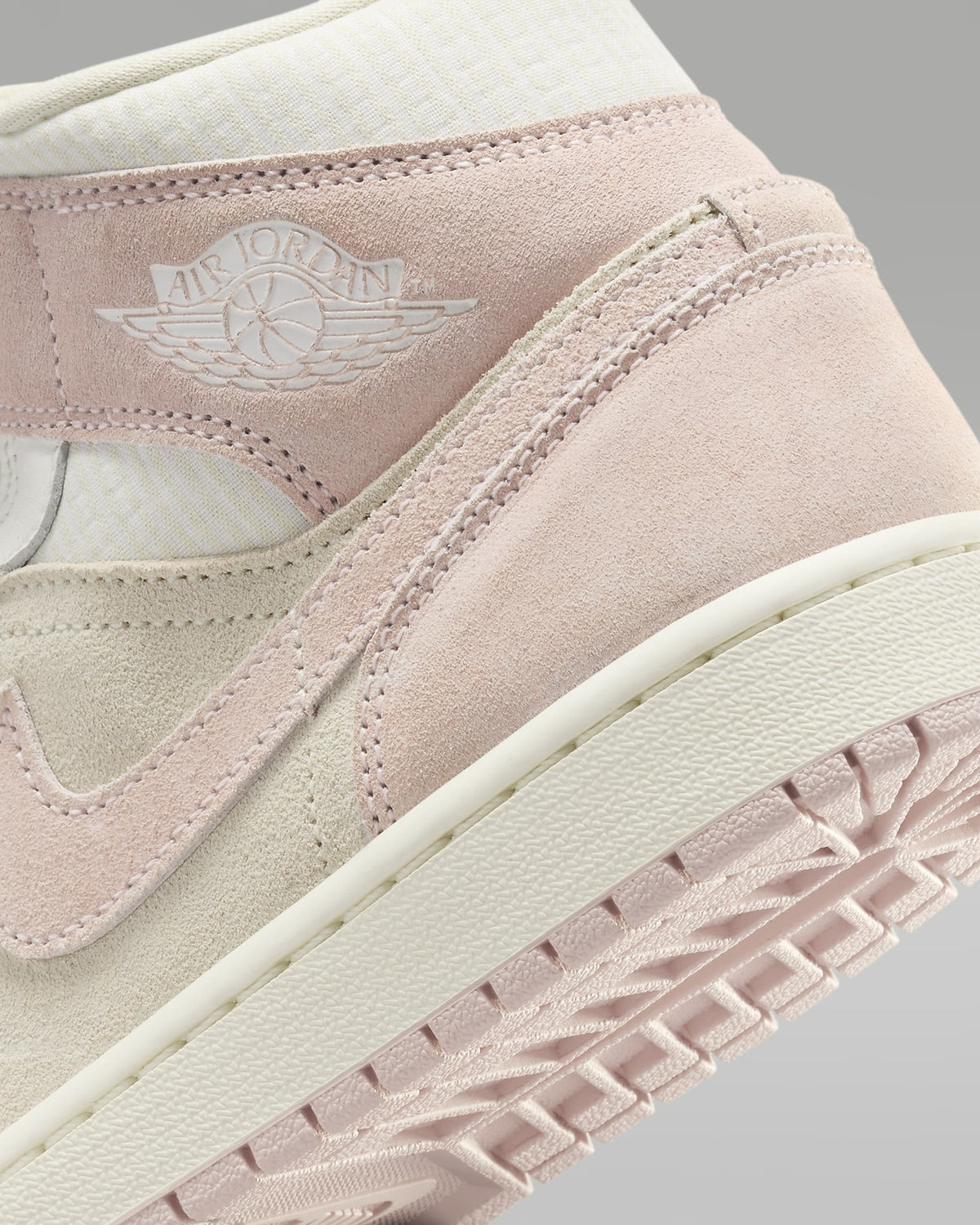 FQ1926-161 Nike Air Jordan 1 Mid SE Coconut Milk Sail Legend Pink (Women's)