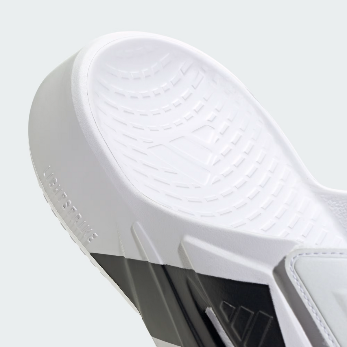 JS3584 adidas Lightblaze Slide Cloud White Core Black (Men's)