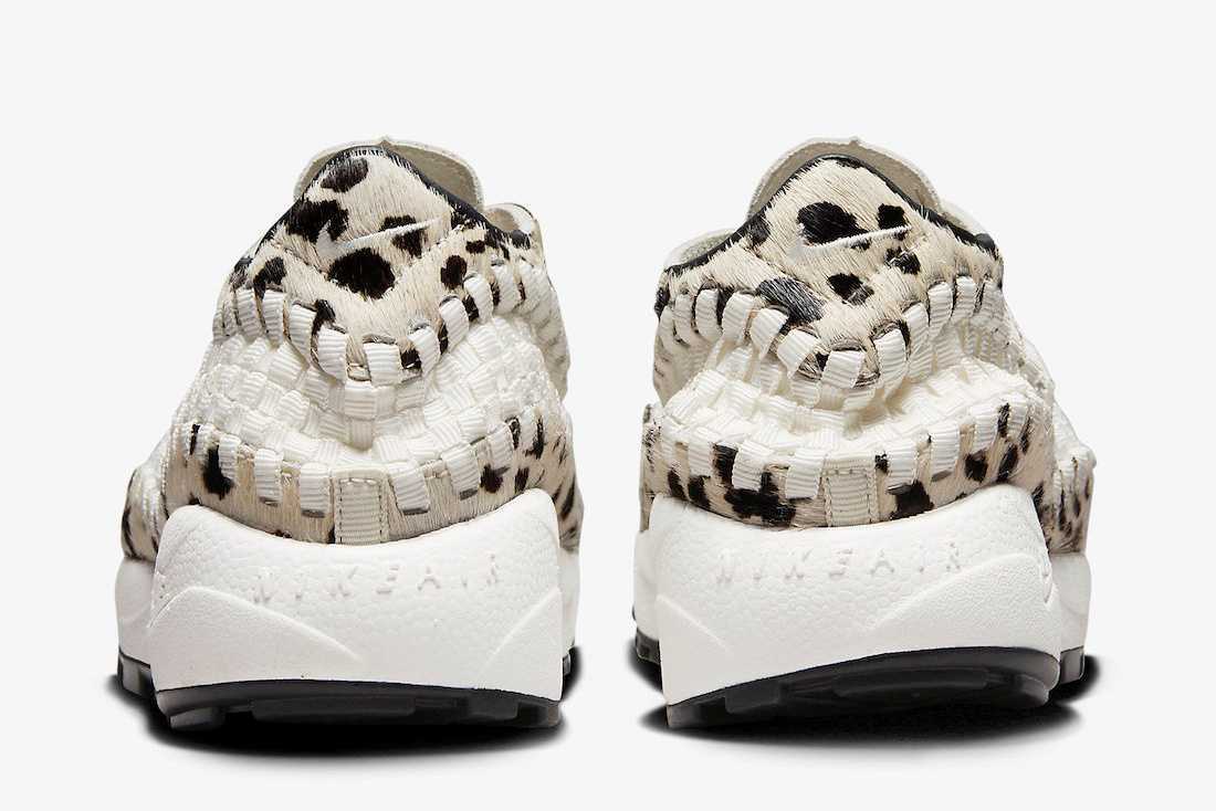 FB1959-102 Nike Air Footscape Woven Sail and Black (Women's)