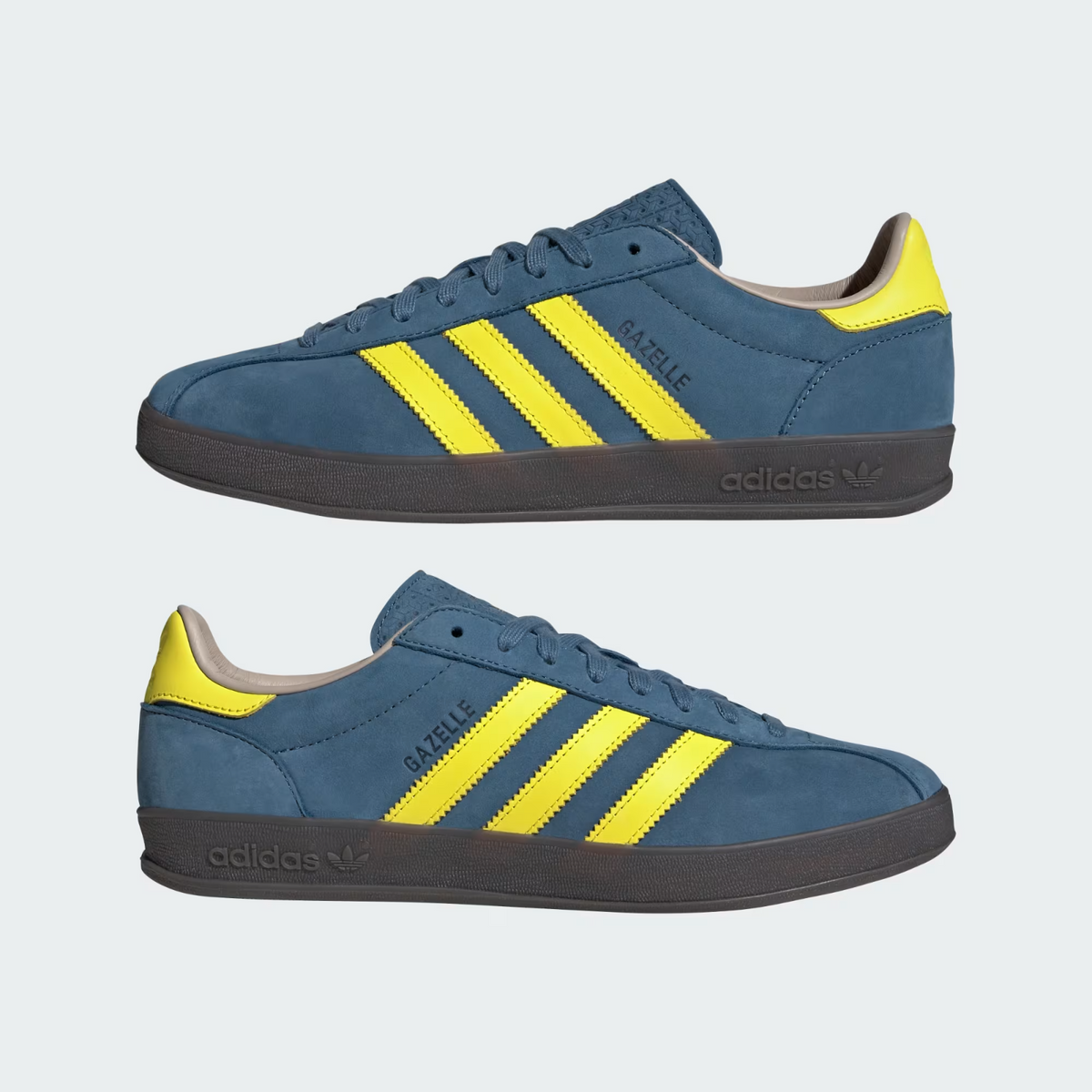 JR8838 adidas Originals Gazelle Indoor Pro Green Shock Yellow Charcoal (Men's)