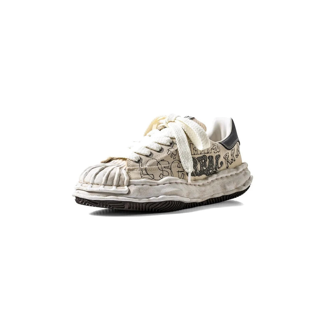A16FW730-WHITE Maison MIHARA YASUHIRO BLAKEY original sole graffiti (Men's)