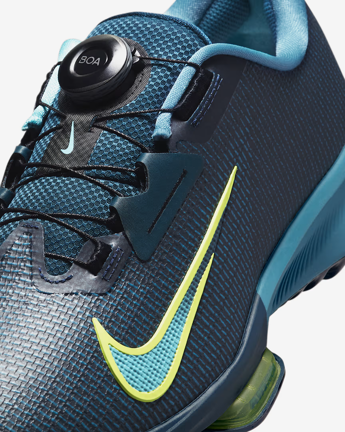 HQ2160-400 Nike Infinity Tour 2 Armory Navy Smokey Blue Light Lemon Twist(Men's)