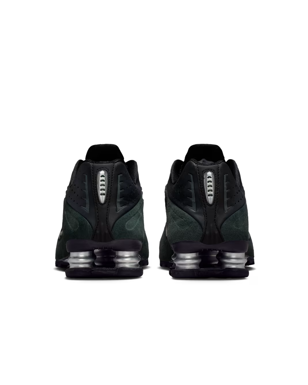 HQ7739-002 Nike Shox R4 Black Suede (Women's)