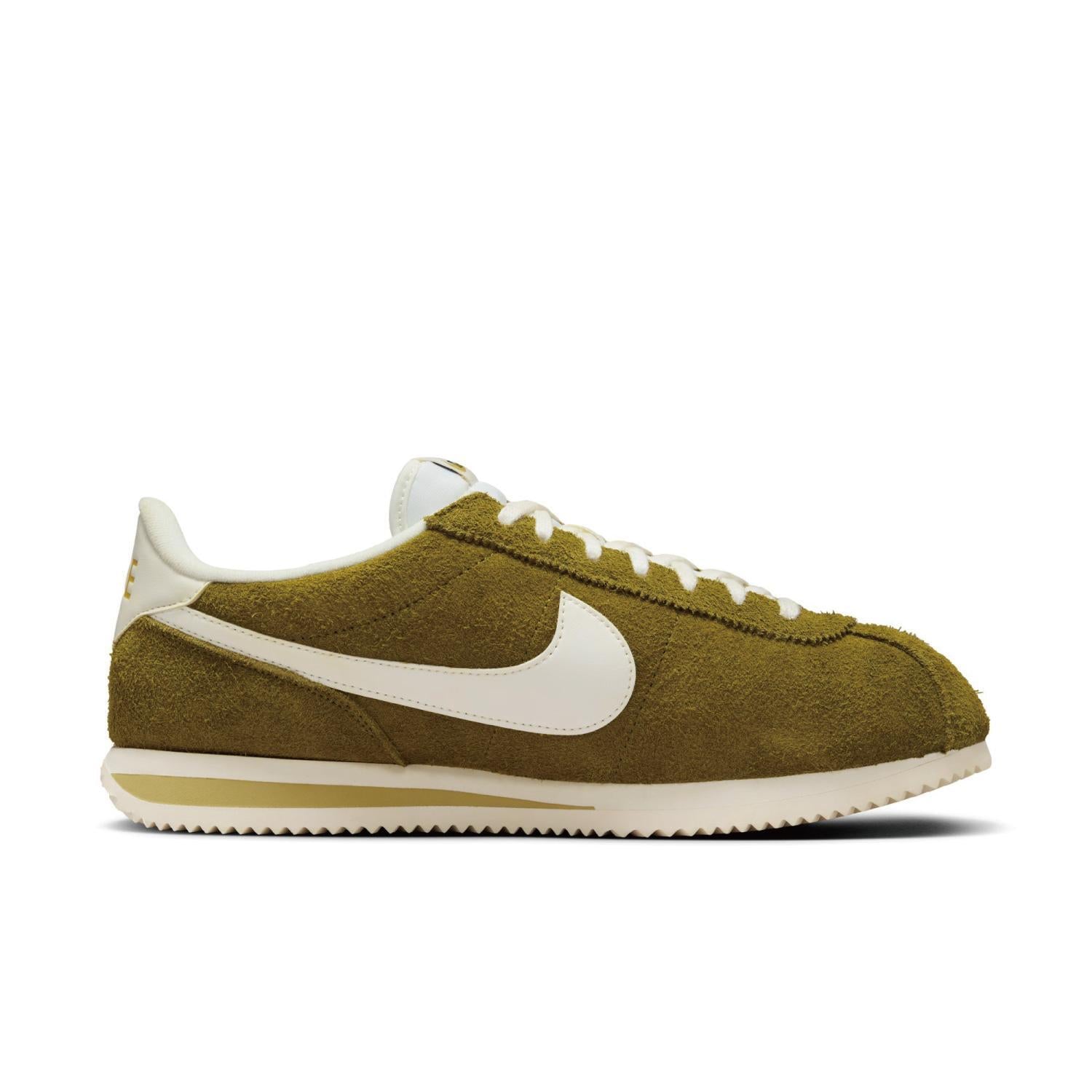 HF3142-300 Nike Cortez SE Suede Pacific Moss Infinite Gold Muslin Sail (Men's)