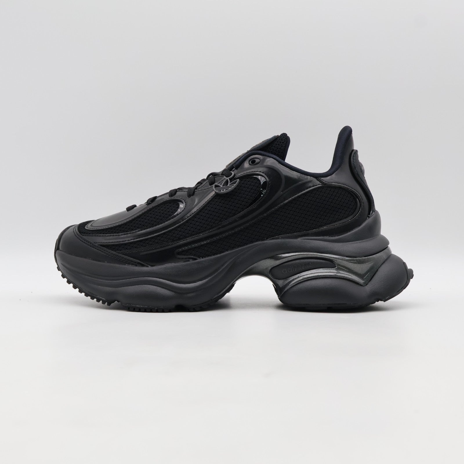 JS2468 adidas Originals Ozvenuz Core Black Charcoal Core White (Women's)