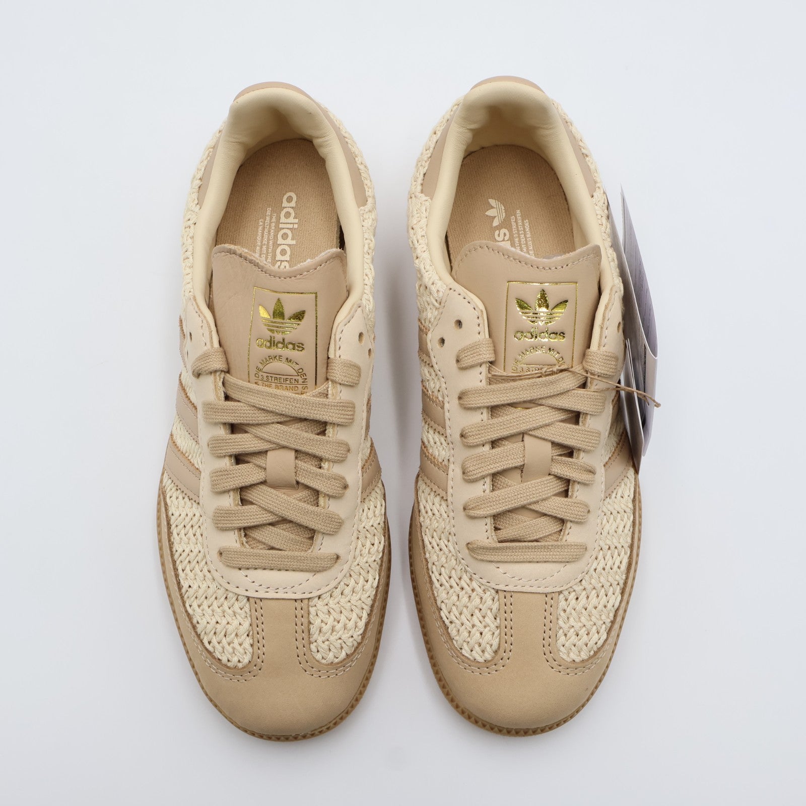 JR9446 adidas Originals Samba OG Sand Strata Magic Beige Gum (Women's)