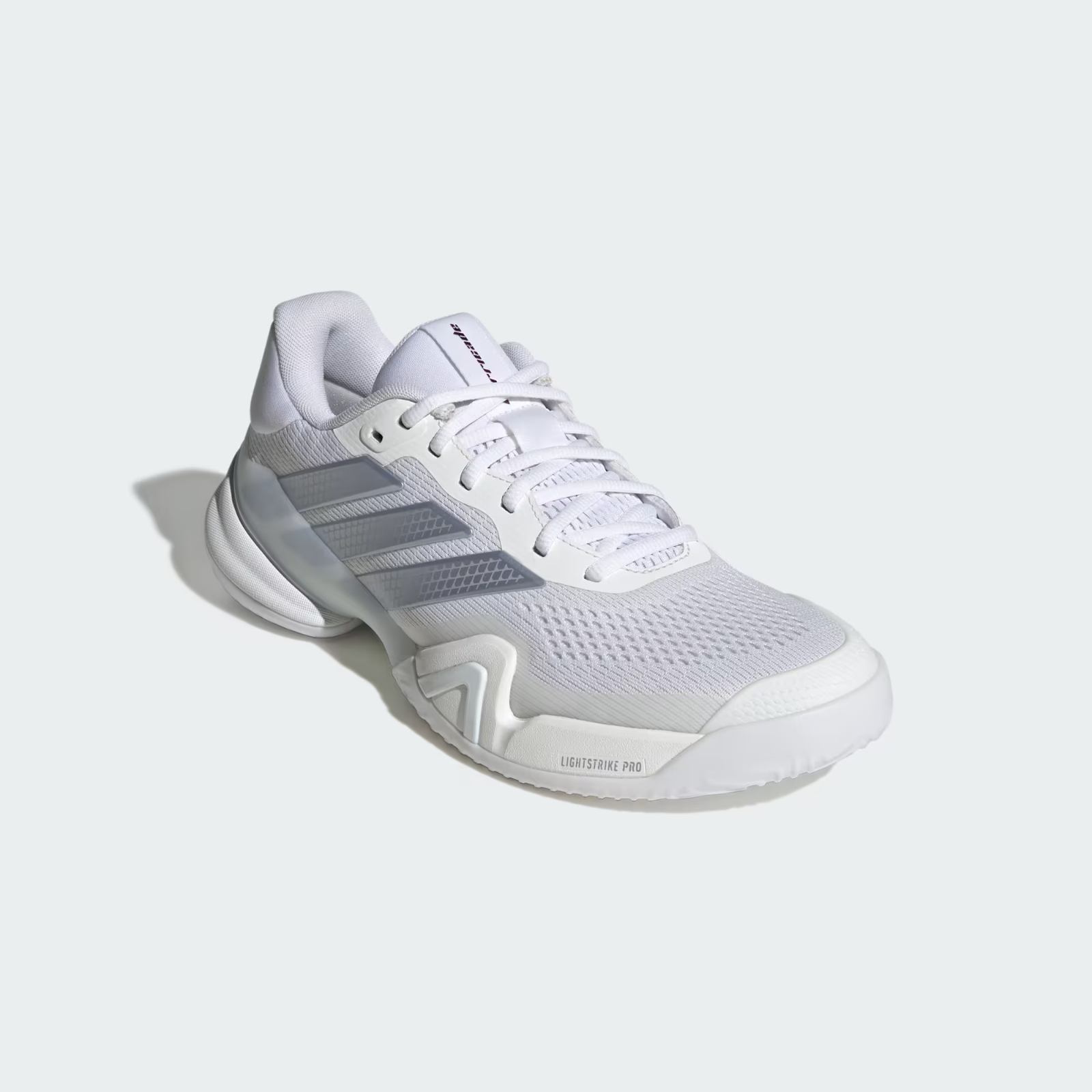 KK4377 adidas Barricade 14 Tennis "Cloud White/Tech Grey Metallic" (Men's)