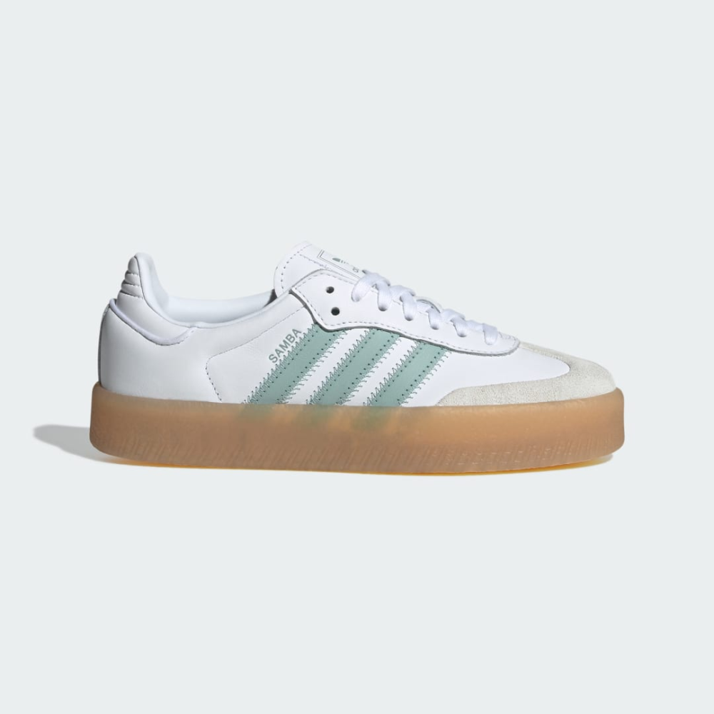 JP5609 adidas Originals Sambae Cloud White Wonder Blue Off White (Women's)