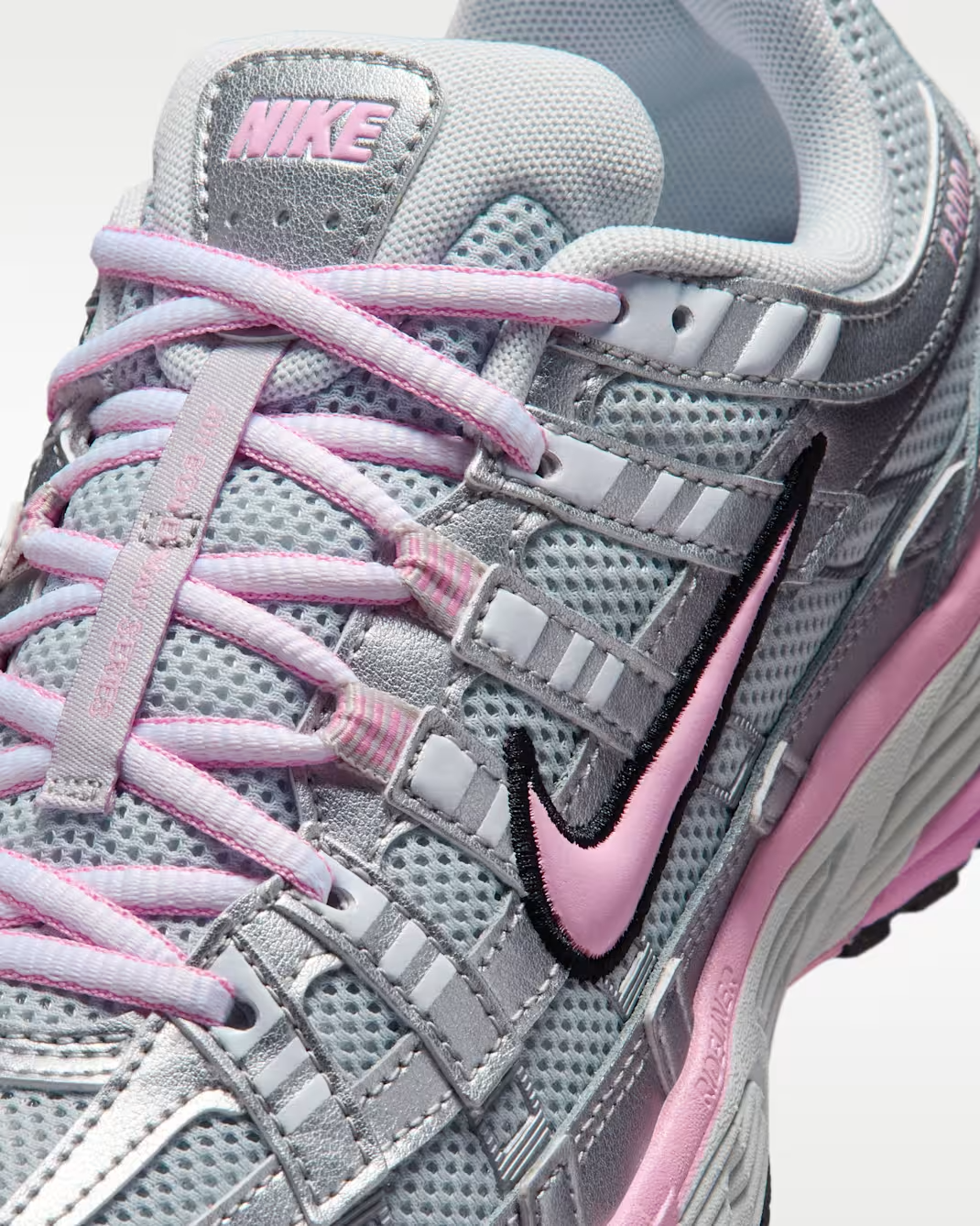 BV1021-020 Nike P-6000 "Pure Platinum/Metallic Silver" (Women's)