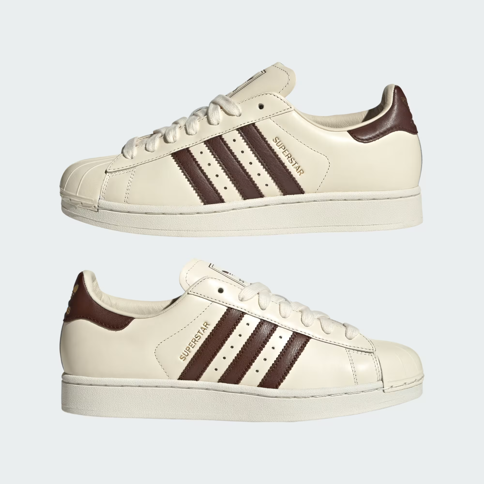 KZ6731 adidas Superstar 2 "Cream White/Auburn" (Men's)