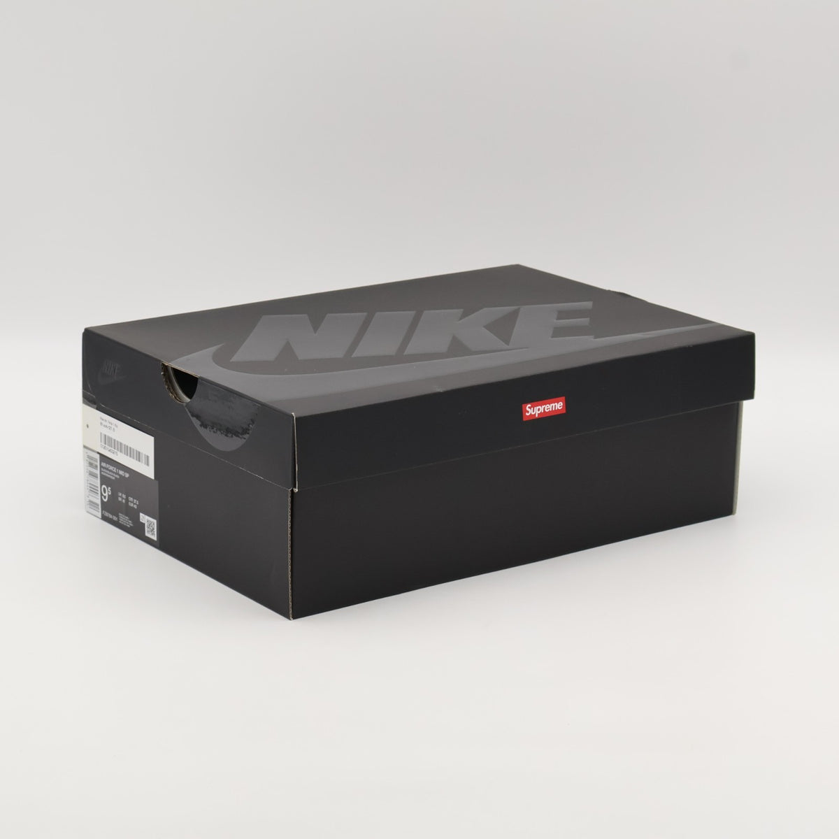 FZ8784-001 Supreme Nike Air Force 1 Mid Black FW24 (Men's)
