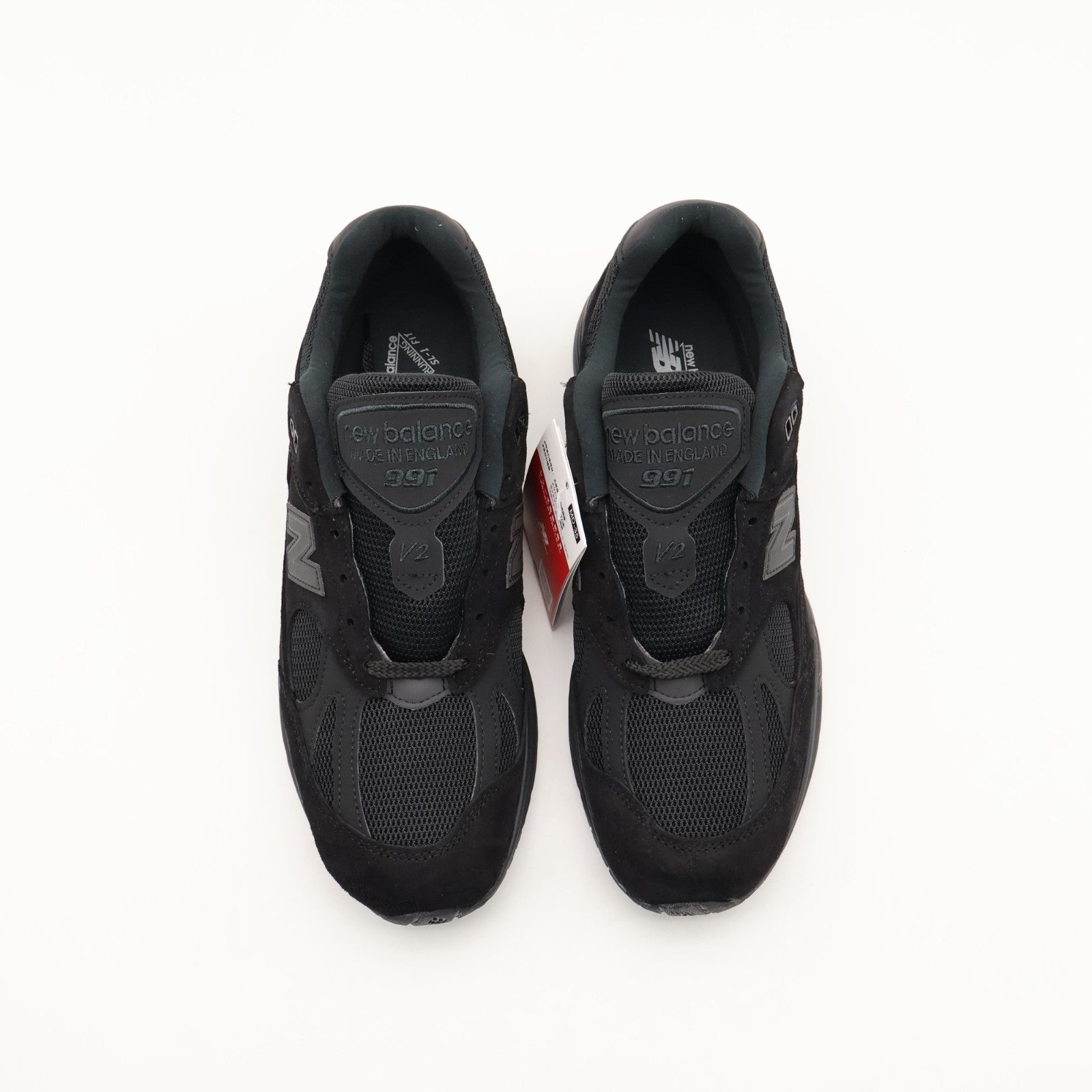 U991KK2 New Balance 991V2 Triple Black (Men's)