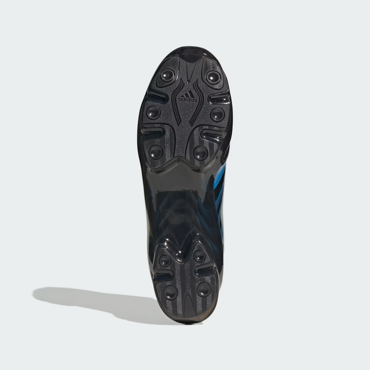 KH6569 adidas F50 Adiframe "Core Black/Lucid Ray Blue" (Men's)