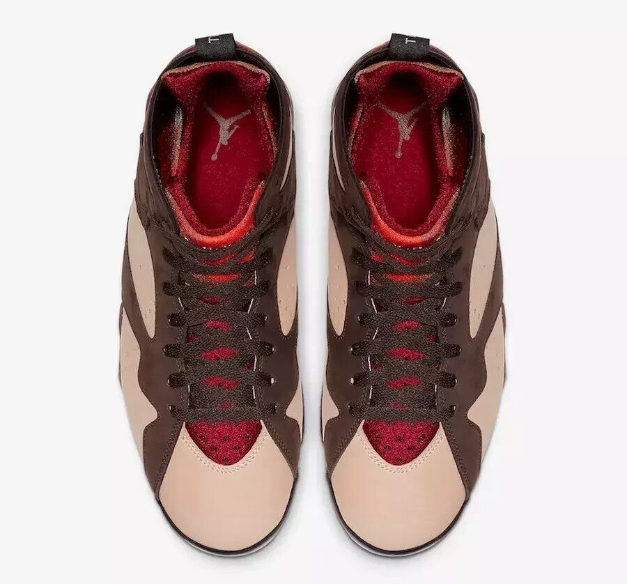 AT3375-200 Patta Ã Nike Air Jordan 7 OG Brown (Men's)