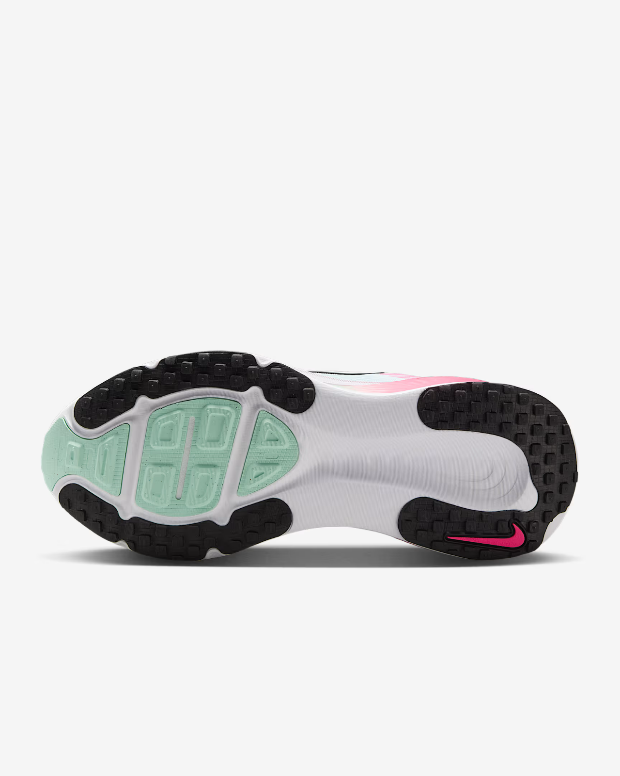 HM6804-400 Nike  Vomero 18 "Glacier Blue White Hyper Pink Black (Women's)