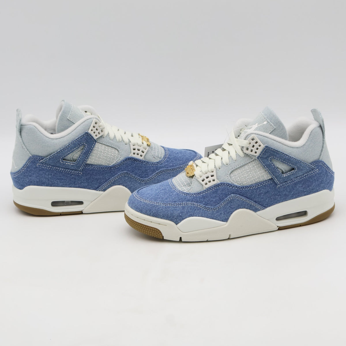 IB6716-100 Nike Women's Air Jordan 4 Denim Worn Blue (Women's)
