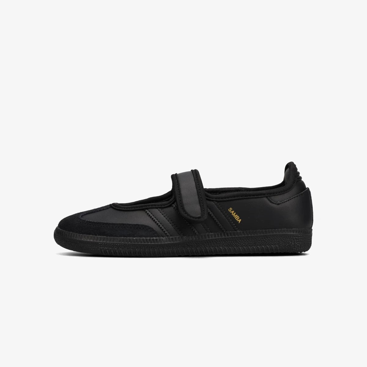 LA0968 LA0968 adidas Women's Samba Jane Triple Black (Men's)