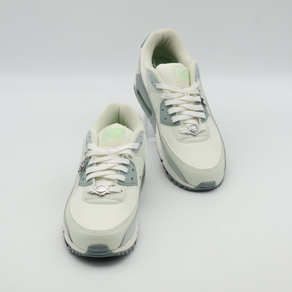 FN6948-100 Nike Air Max 90 SE Sail Sea Glass Light Silver Metallic (Women's)