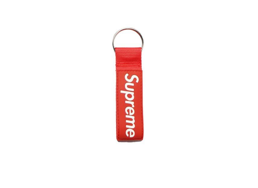 Supreme Webbing Keychain Red (23SS)