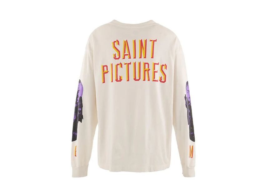 SAINT Mxxxxxx LS Tee_Saint Pictures White