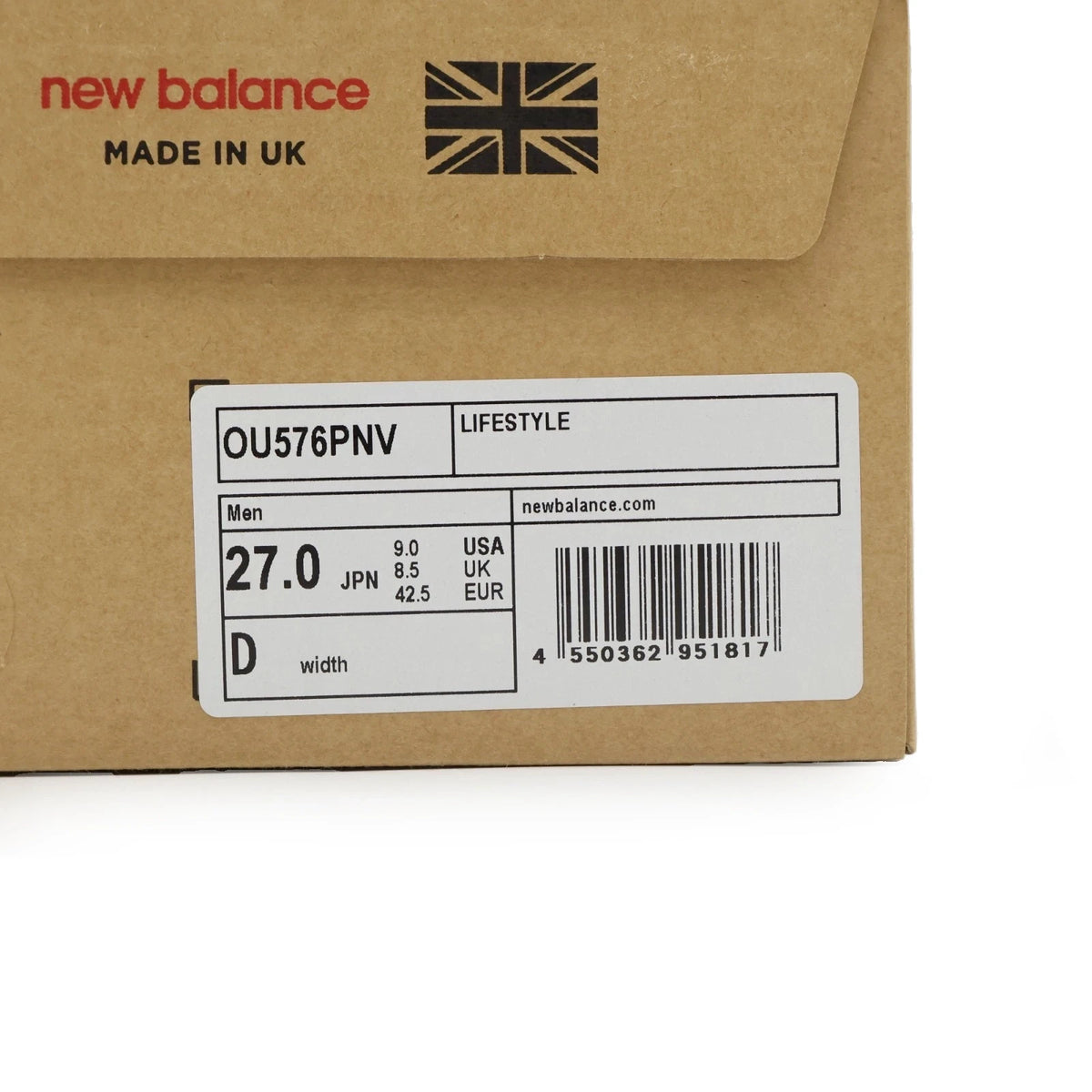 OU576PNV New Balance 576 Navy