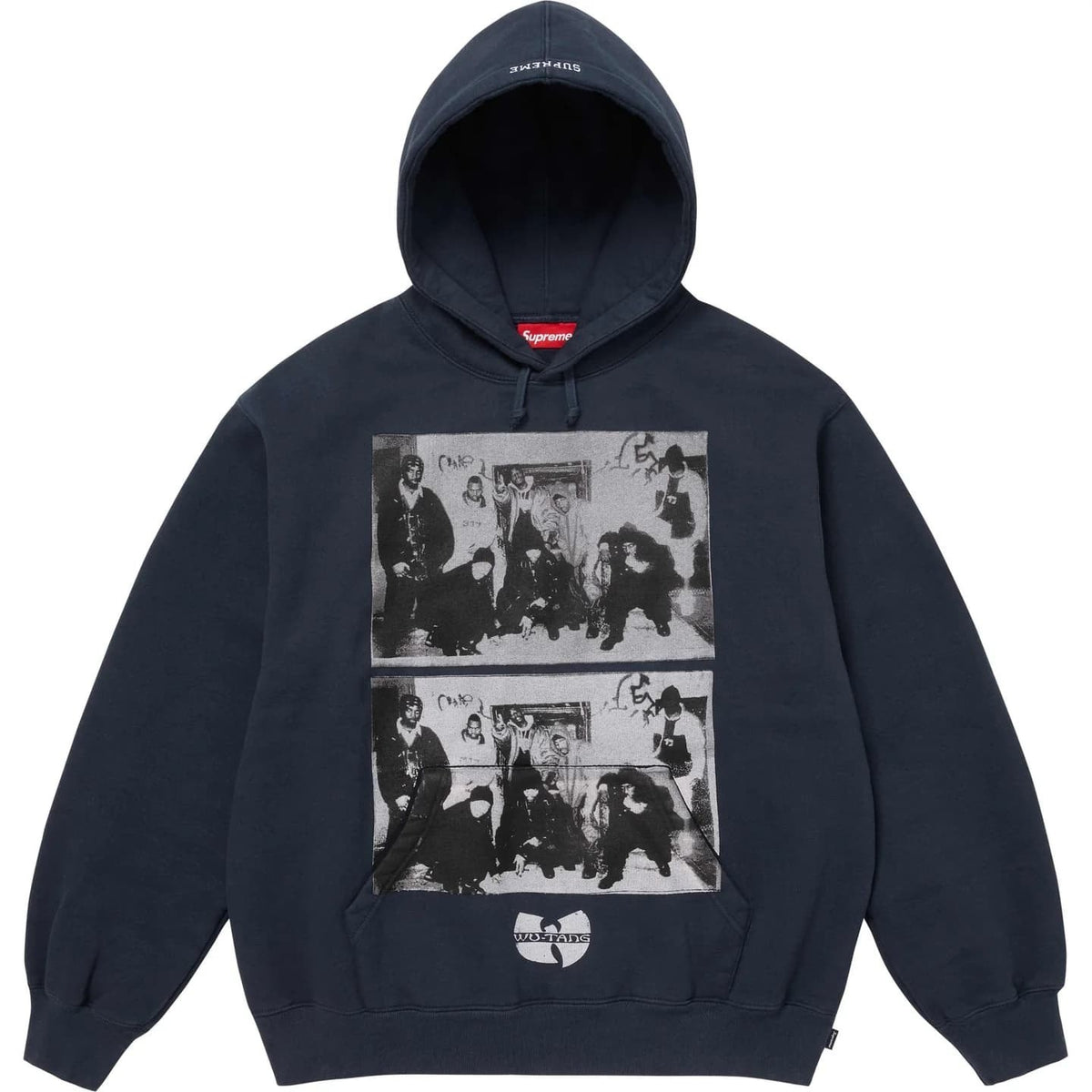 Supreme Wu-Tang Clan Hooded Sweatshirt Navy
