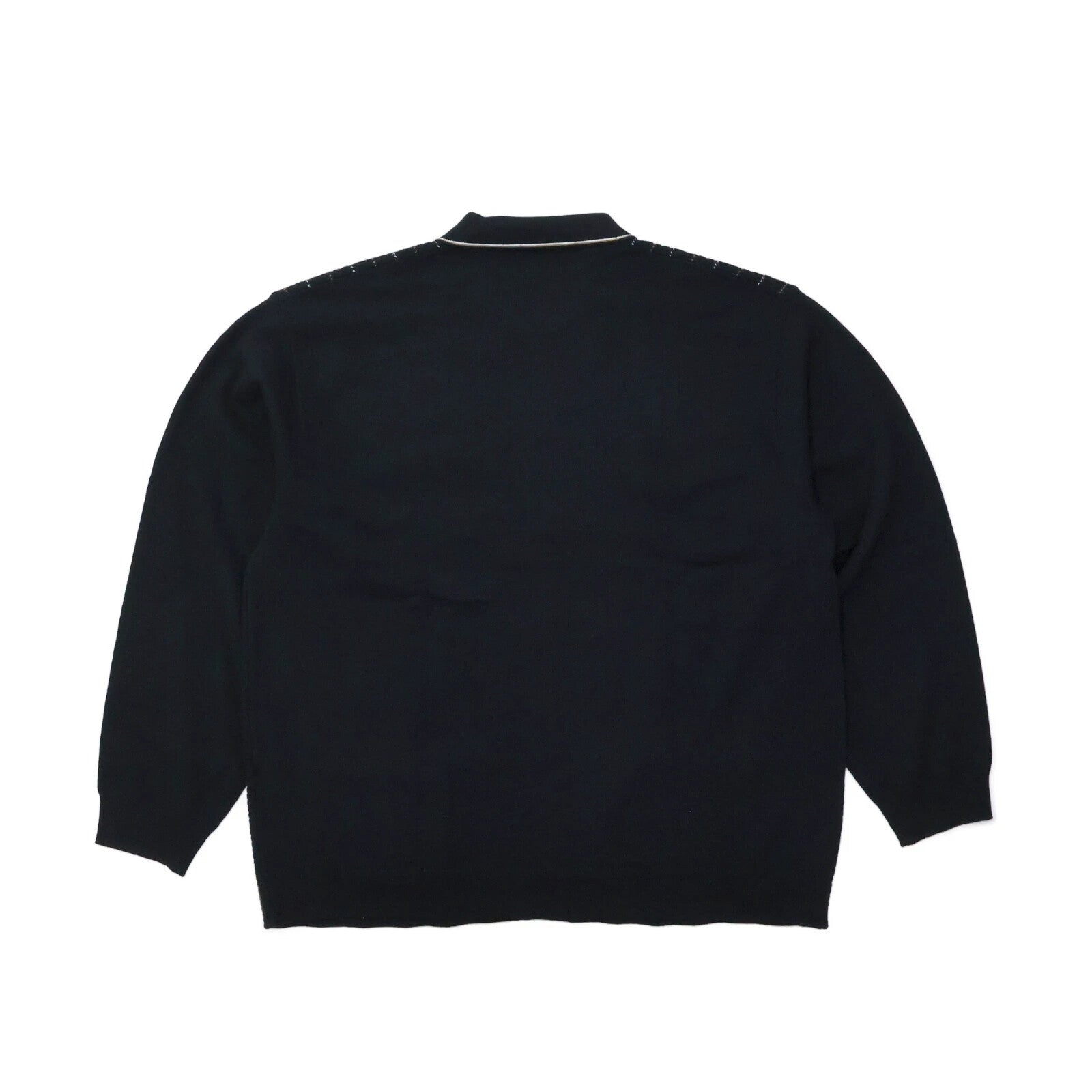 Supreme Herringbone Cardigan Black