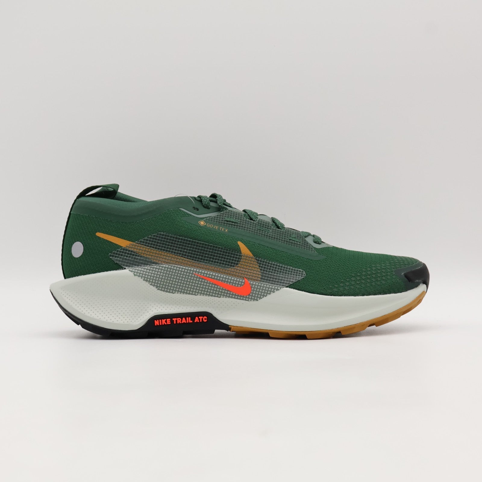 FQ0908-301 Nike Pegasus Trail 5 GORE-TEX Fir Clay Green Desert Ochre (Men's)