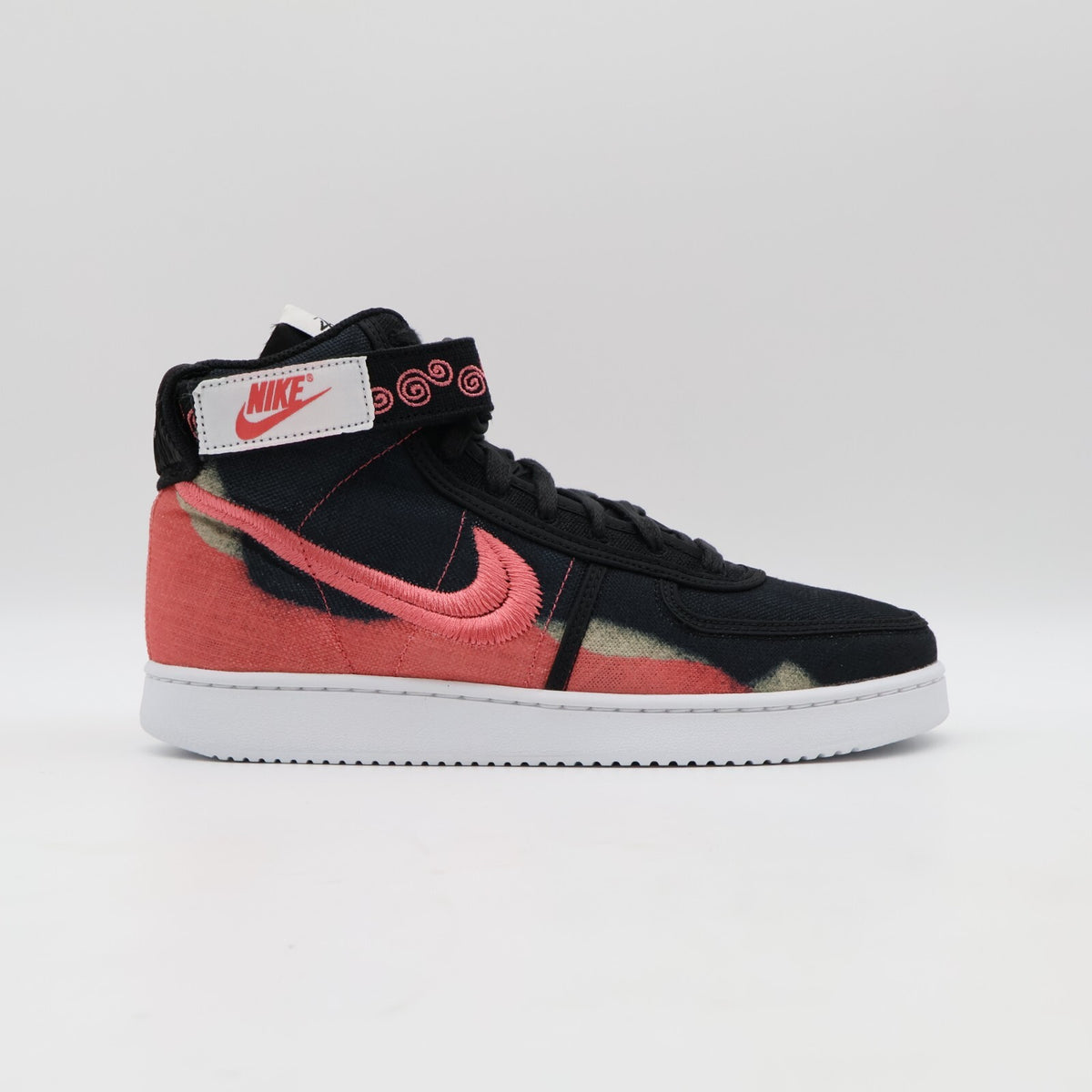DX5425-002 NOMA t.d. Stussy Nike Vandal High SP Black Sea Coral White (Men's)