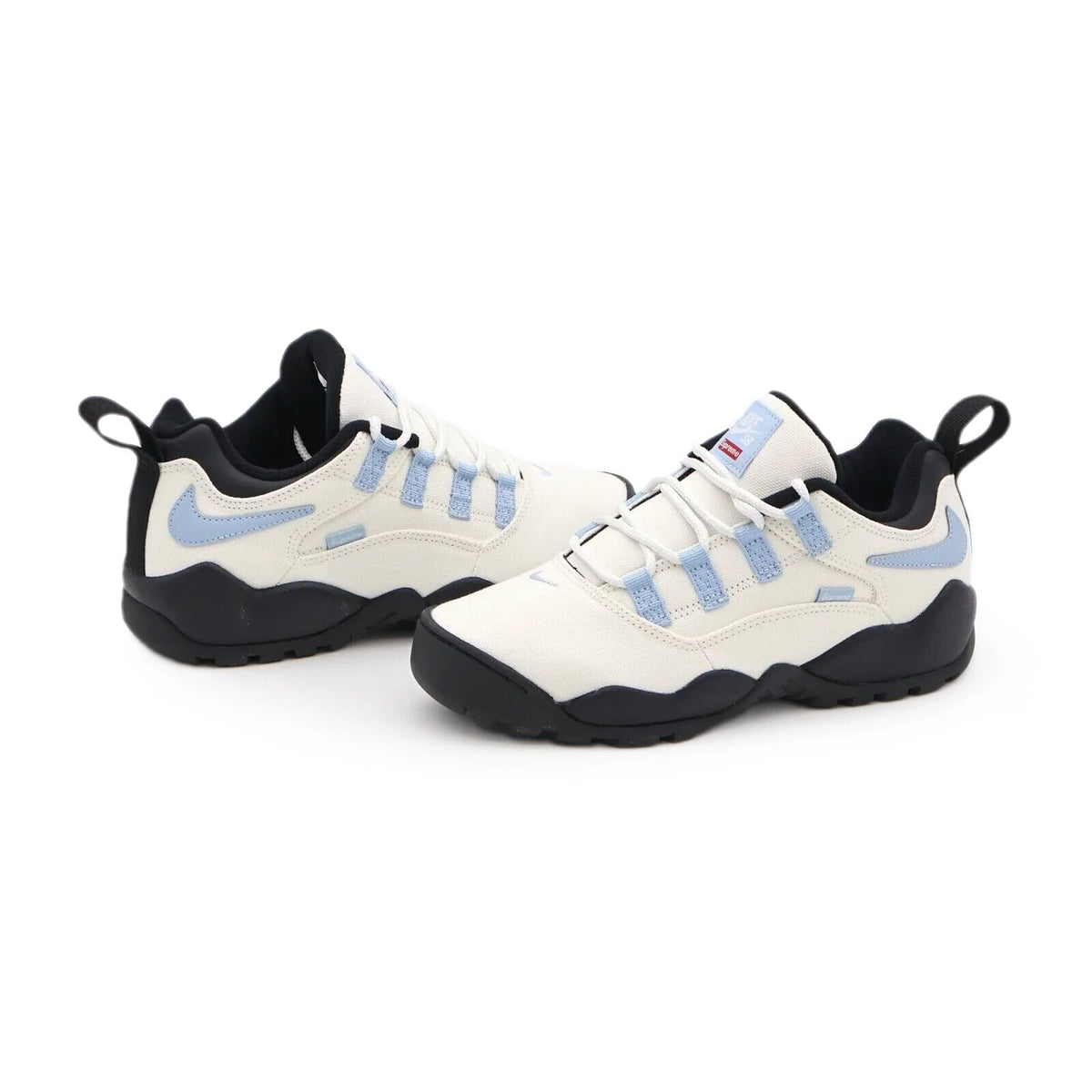 FQ3000-100 Supreme Nike SB Darwin Low White Sail Boarder Blue Black (Men's)