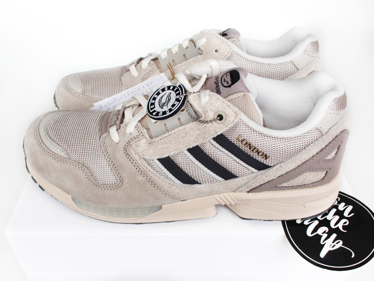 ID2909 Offspring Ã adidas ZX 8000 "Wonder Beige/Utility Black" (Men's)